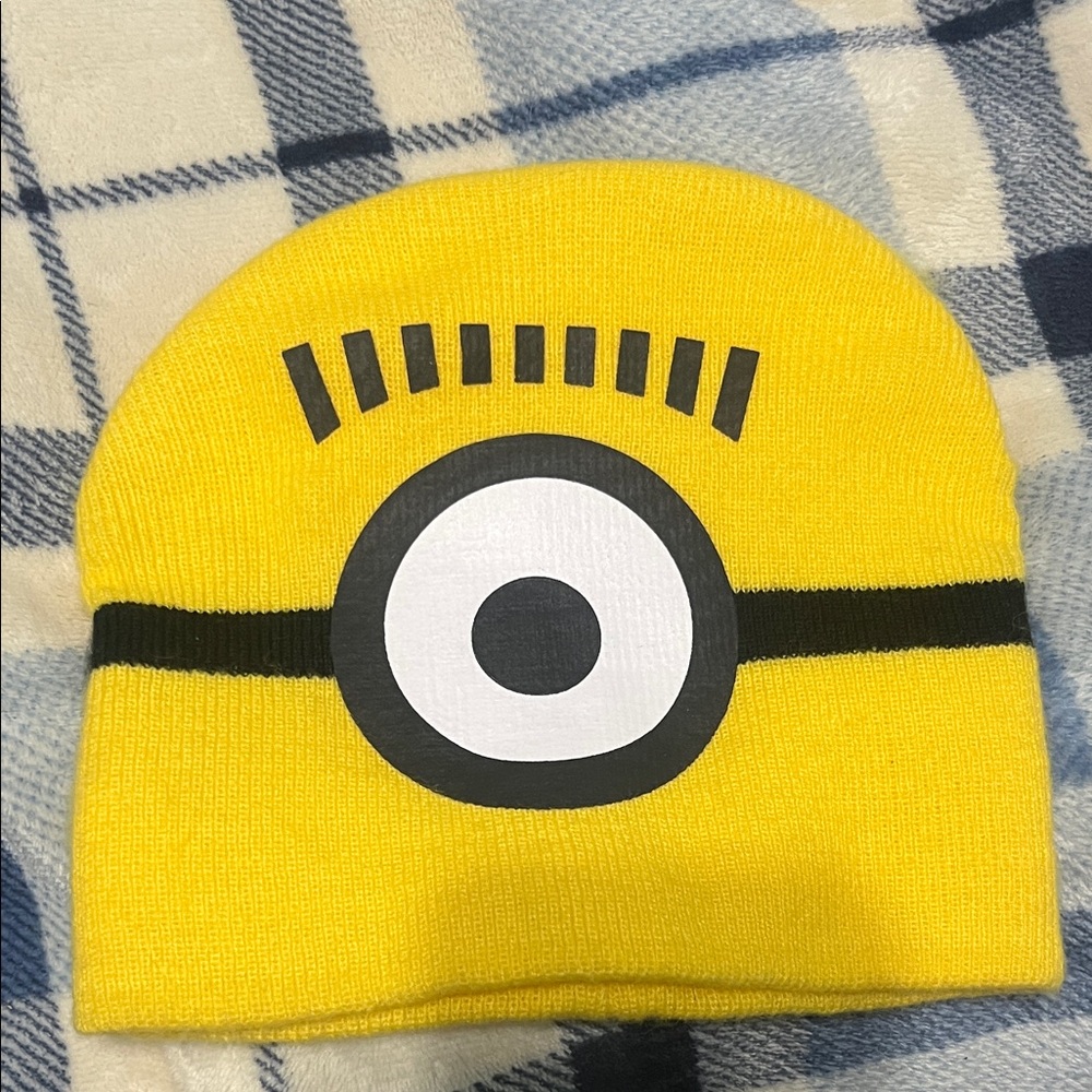Yellow Minion Beanie Hat